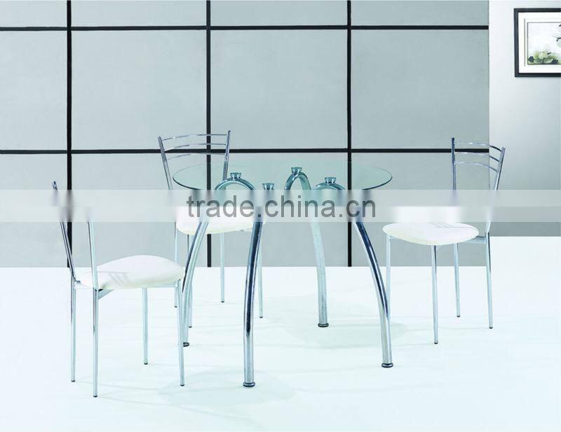 modern design glass dining table