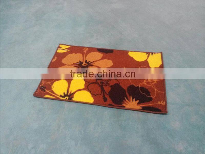 Loop pile door mat