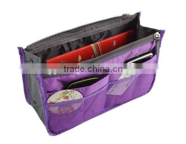 Wholesale multifunctional oxford ladies cosmetic bags with compartments