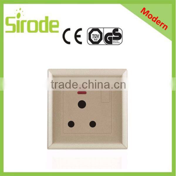 UK market BS Standard bakelite 45A DP switch + 13A switched scoket with neon light cooker unit