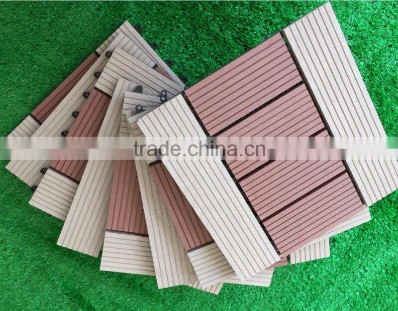 non-slip bathroom floor tiles with recycled wood plastic composite decking