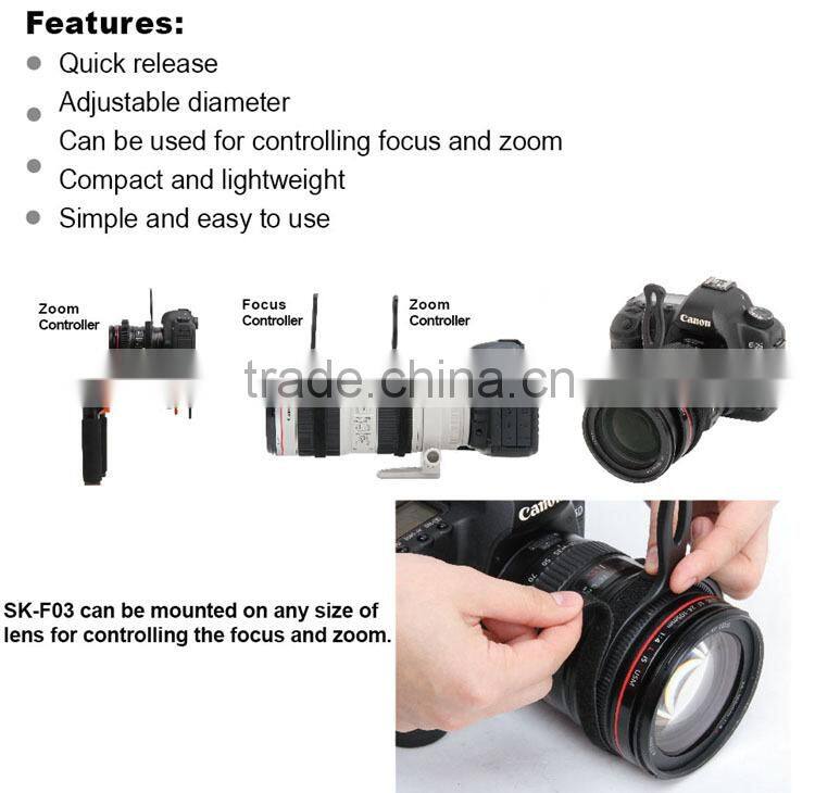 Sevenoak SK-F03 Video Follow Focus and Zoom Controller for Canon Nikon DSLR Cameras & Lens