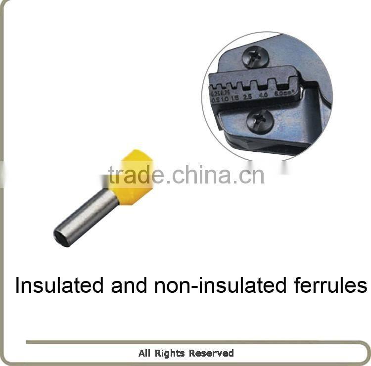 HS-06WFL wire stripper European style ratchet crimping tool crimping 0.5-6mm2 crimping hand pliers