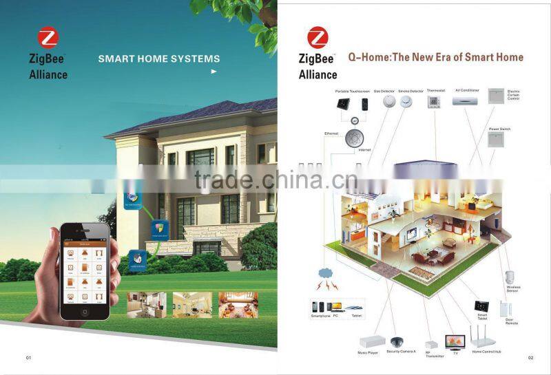 Qome1 Zigbee Smart Home System for home automation house