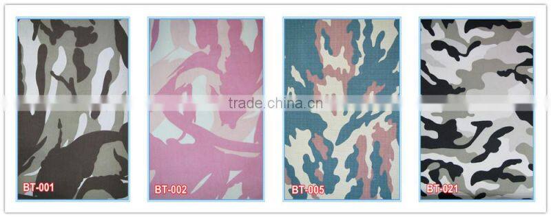 T/C Twill Navy Camouflage Fabric