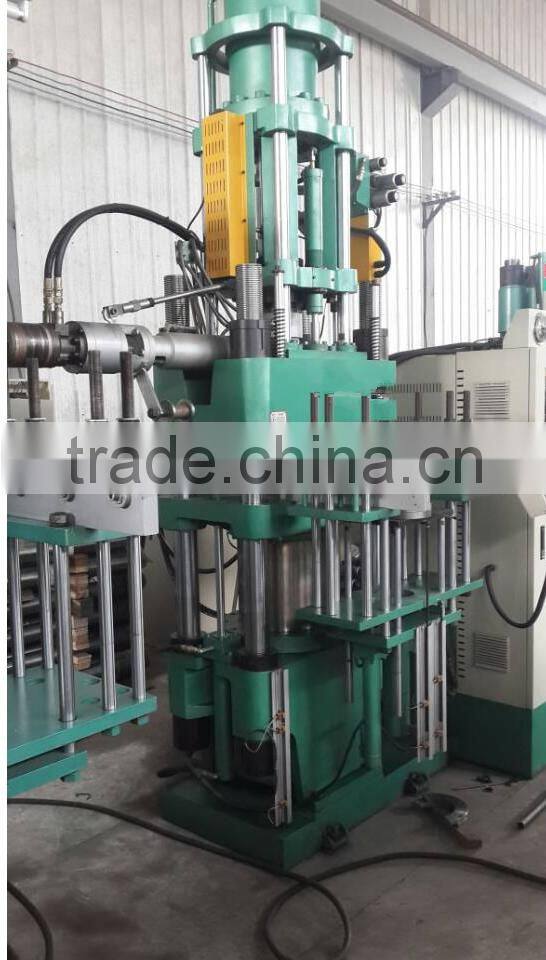 Liquid Silicone Rubber Vertical Injection Molding Machine / silicon bracelet moulding machine