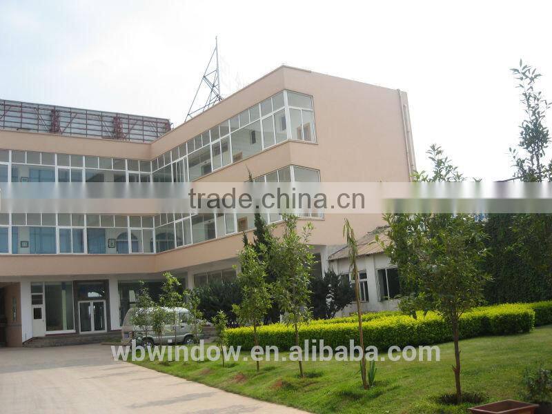 lastest plastic frame and double glass sliding style pvc windows