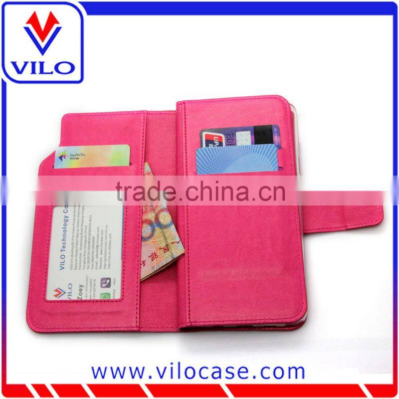 OEM card holder wallet leather case for samsung Galaxy Note 5