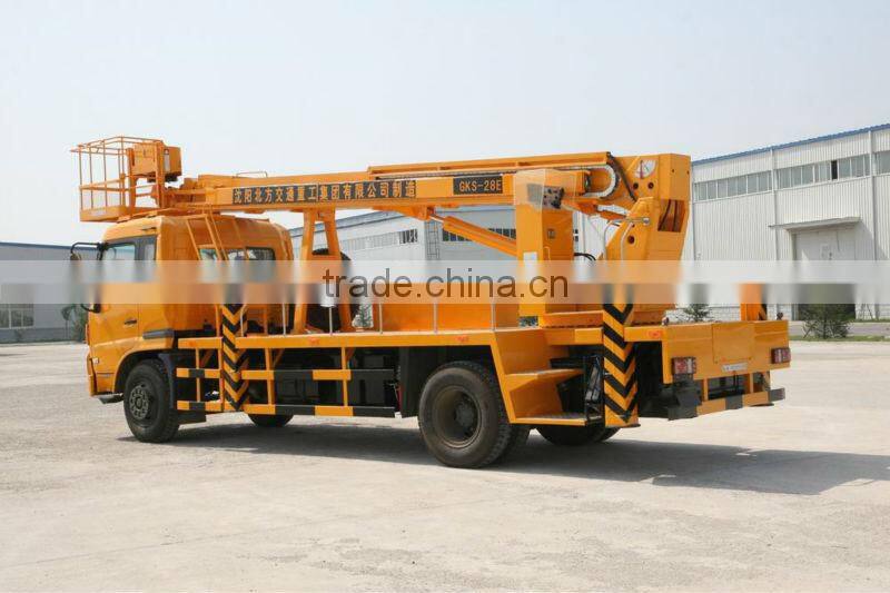 KaiFan Brand 28M Telescopic Boom (DONGFENG) Aerial Working Platform