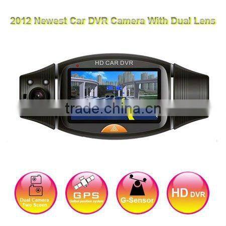 2.7 inch vehicle camera dvr + gps data logger