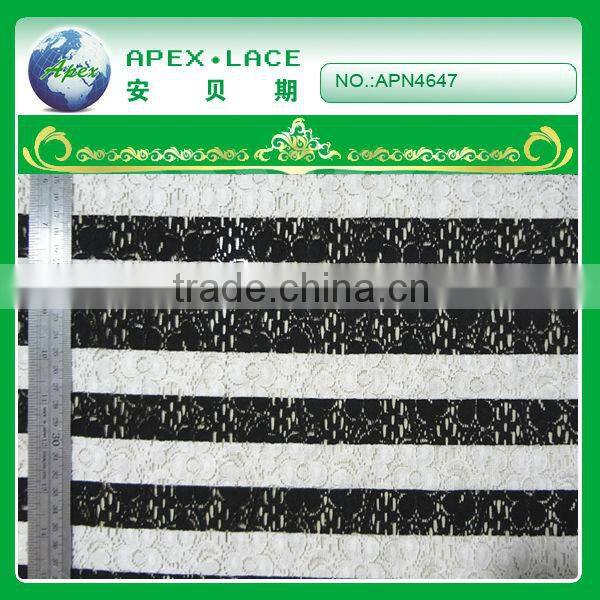 APN4646-wholesale lace fabric nylon fabric lace scotton lace high quality 2013