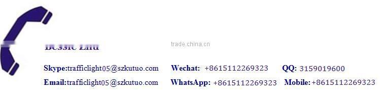 300mm traffic light lens signal led module with double cobweb