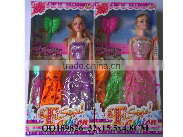 Funny & lovely doll play set for girls