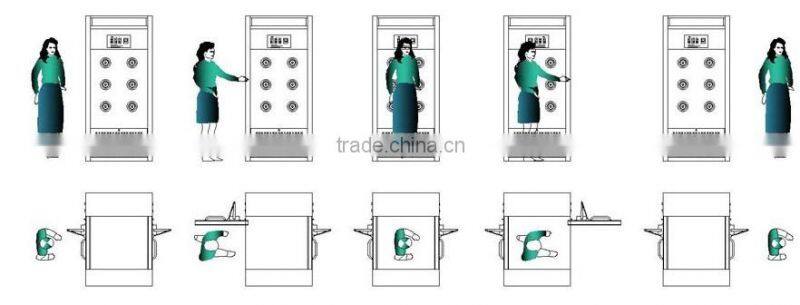 factory price air shower blower