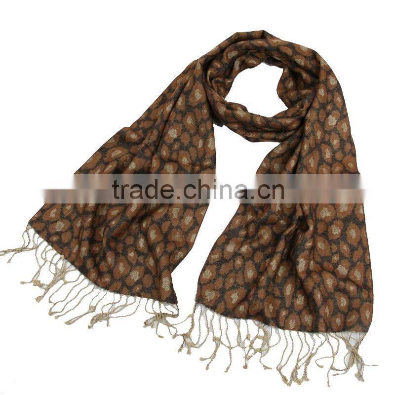 100% silk scarf men shawl with tassel