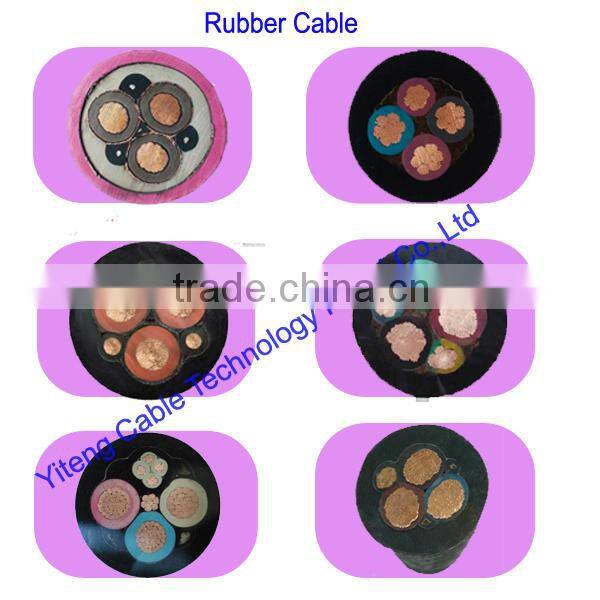 Flexible Copper Conductor Medium Duty Rubber Cable YZ YZW