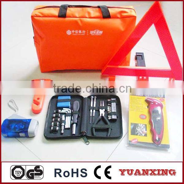 Emergency Car Safety tool set bag YXS-201156