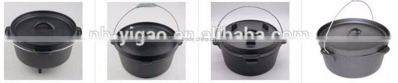 Factory Sale Full size dutch oven Pre-Seasoned Cast Iron dutch oven