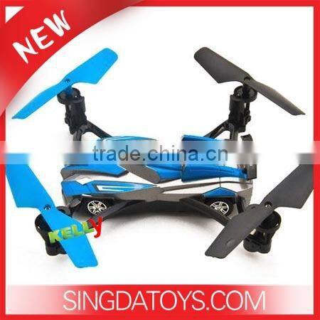 389 2.4G 4 Channel 6-axis LCD Controlled RC Flying Car Toy