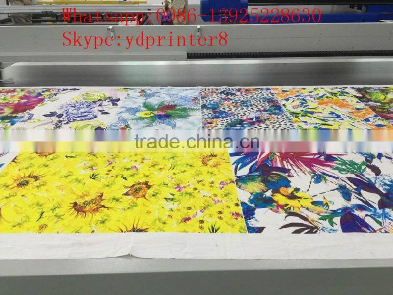 Simple operation industrial head factory sale digital textile printer price