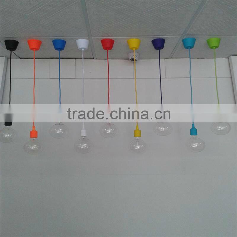colorful braided wire (textile wire)