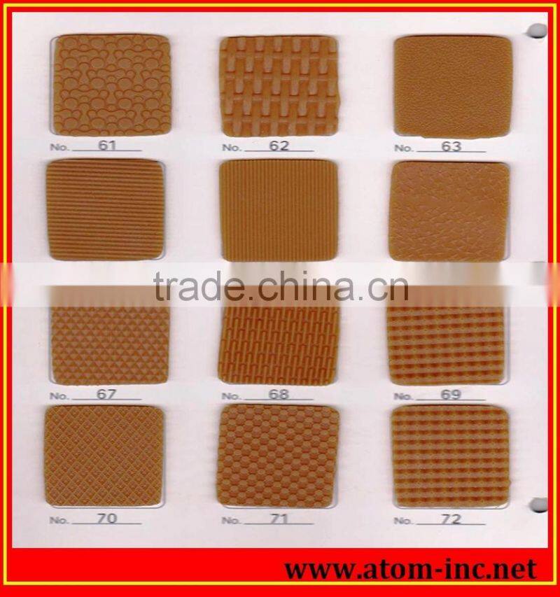 2016 non-slip beige natural rubber sheet on-time shipment from China