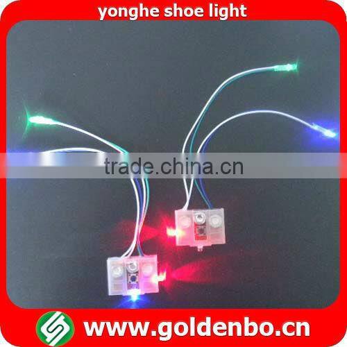 Flashing baby shoe light
