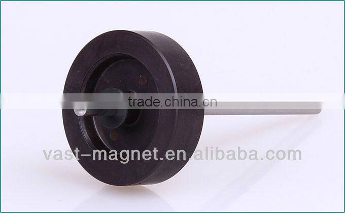 Air condition use injection ferrite magnet