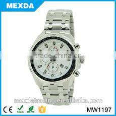 woman fashion quartz stainless steel resistant quartz watch