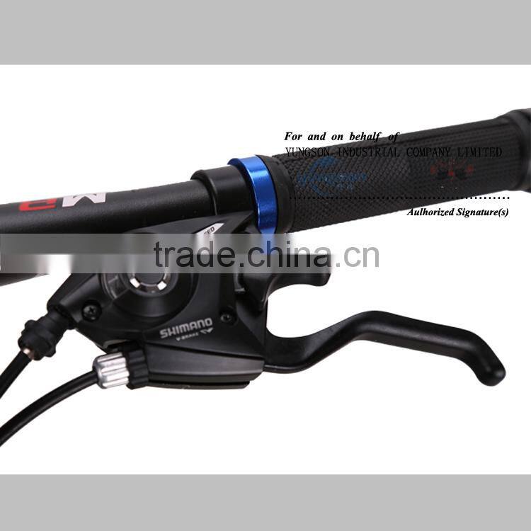 double mechanical disc brake flat handlebar aluminum 6061 mtb bike