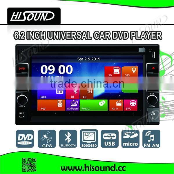 2016 hot selling with gps / bt car receiver with usb