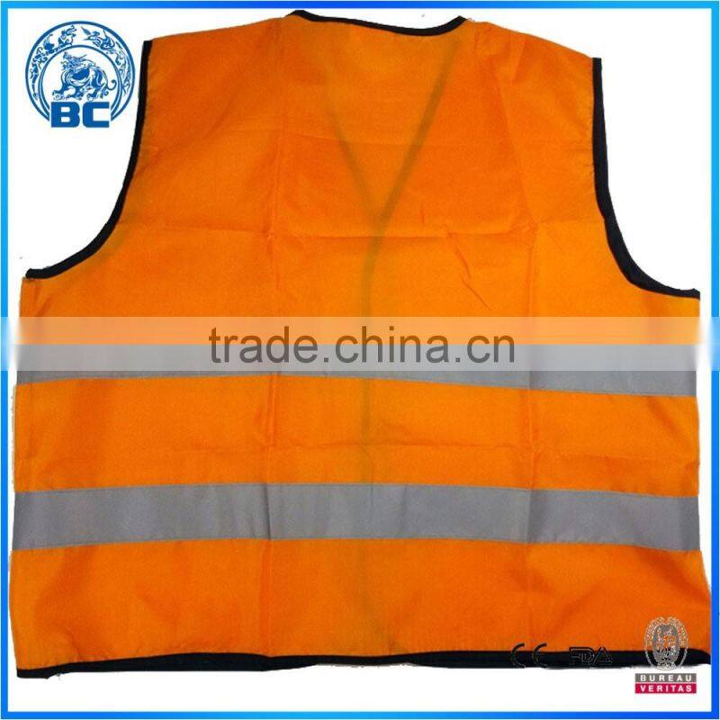 Wholesale Flashing Safety Vest With Pockets High Visibility Reflective Safety Vest