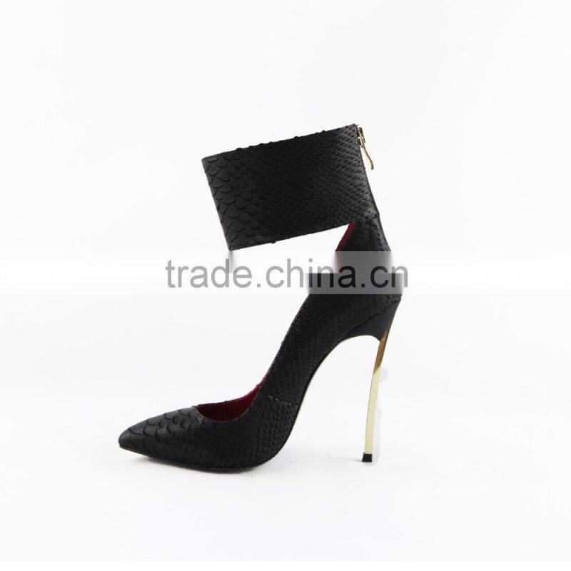 OP90 wholesale drusilla-1 red insole and red lining 2015 newest lady pointed toe sexy stone party dress shoes for women