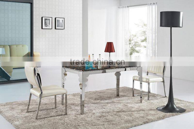 Modern Stainless Steel Dining Chair Z612