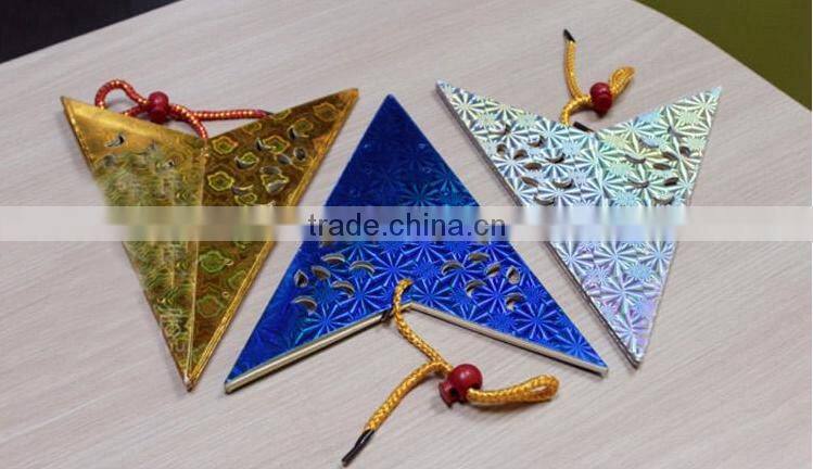 Star shape paper angle ornament for Christmas decoration