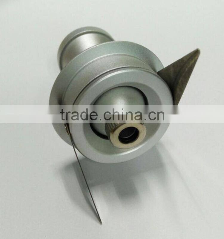 rotatable fiber optic cabinet light for museum