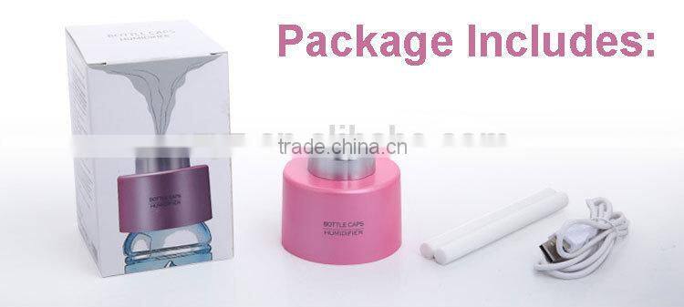 Mini Portable Water Bottle Steam USB Humidifier Air Mist Diffuser Office & Home
