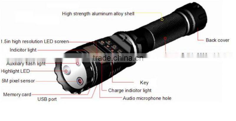 electric shock flashlight