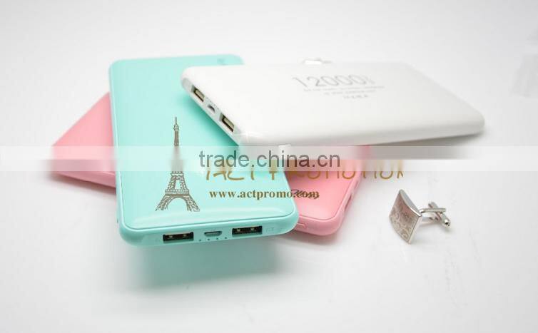 colorful power bank large capacity power bank 10000mah