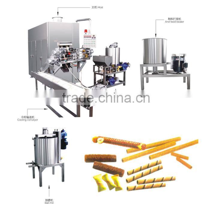 KH-DJJ automatic chocolate wafer stick machine for sale