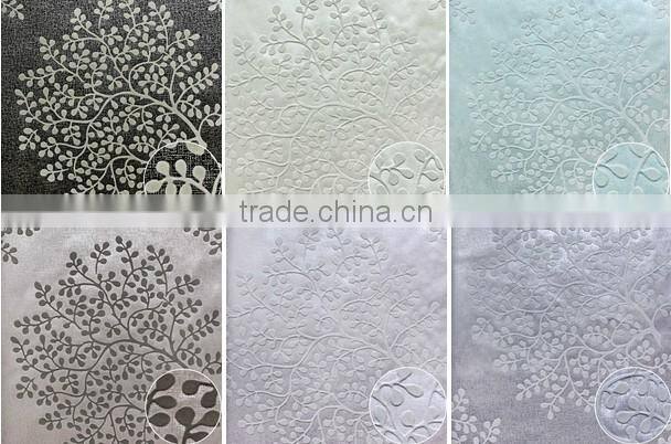 Tulai modern design purple flocked wallpaper