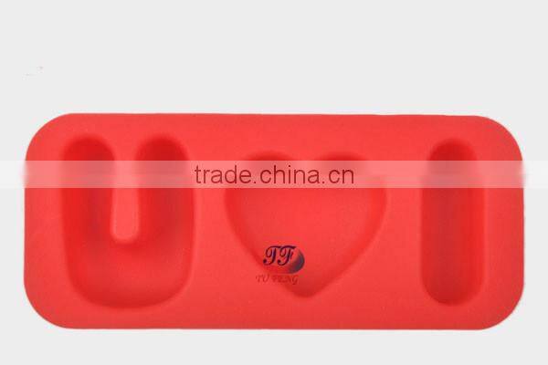 High Quality Novelty Custom Silicone Ice Cube Tray with Lid