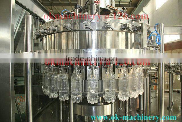 OK049 soda pet bottle filling machine