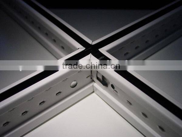 exposed ceiling t-grid.tee bar ,T-grid,ceiling tee bar, t bar suspended ceiling grid to Malaysia