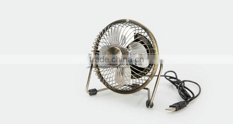 New Mini dc fans Hot selling 5v dc metal cooling fan with usb port mini fans