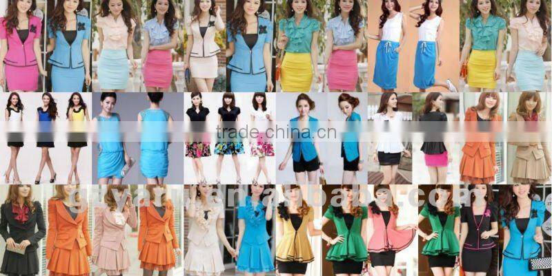 wholesale ladies 3/4 sleeve blouse designs