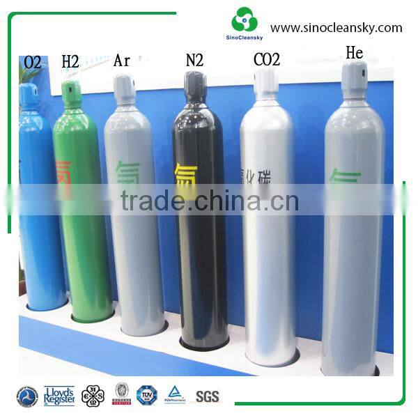 0.5L - 200L High Pressure Empty Gas Cylinder with EN ISO TEPD DOT GB std