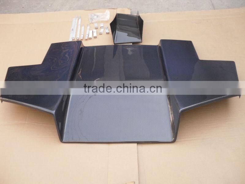 FOR RX7 FD3S Garage Kagotani Style carbon fiber Rear Diffuser w/ metal kits