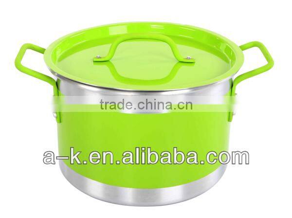 Nice looking 24cm pot Aluminum porcelain casserole