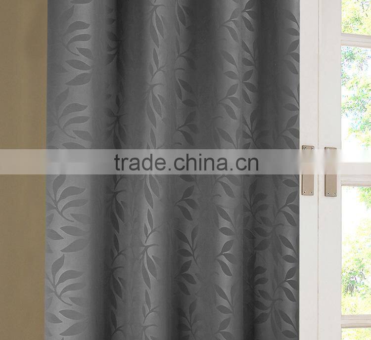 HLHT free sample available shade blackout curtain grey curtains